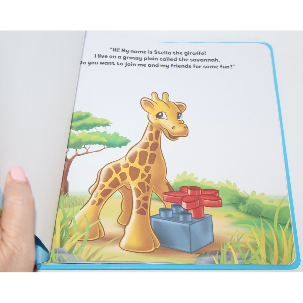 LEGO Duplo My Little Friend Activity Coloring Book STORY GIRAFFE Bricks Set NEW - Picture 3 of 5